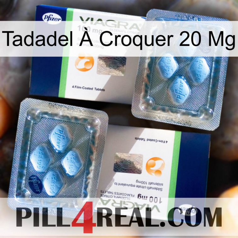 Tadadel À Croquer 20 Mg viagra5